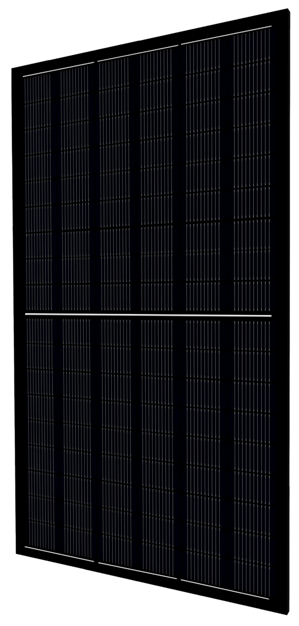 410 watt black frame solarever right side