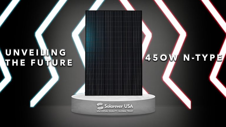 NEW PRODUCT ALERT: 450 WATT BIFACIAL N-TYPE